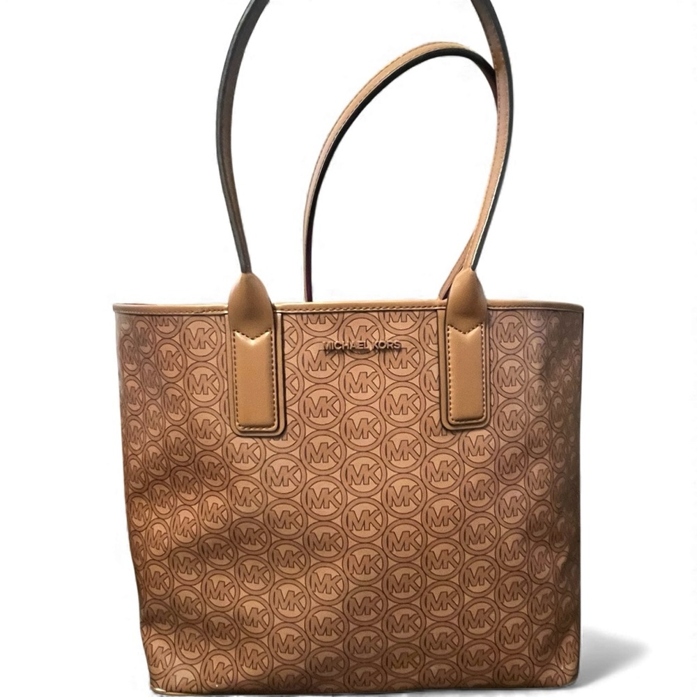 Michael Kors Tan Logo Tote